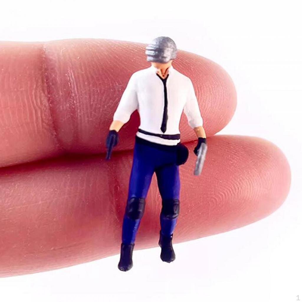 1/64 Фигурка Модель Миниатюра Сцена Коллекции Поезд Железная дорога Макет Украшения Диорама Декорации Рука