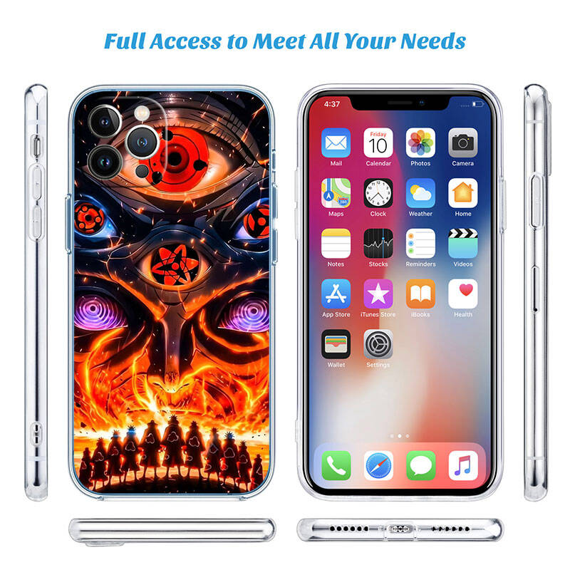 MH96 Чехол Naruto Akatsuki для Motorola E7 G6 G7 G8 G9 Plus Power Play G10 G20 G04 E30 E40 E22 E20 E13 E15 G22 G23 G05 G75 G35 G55