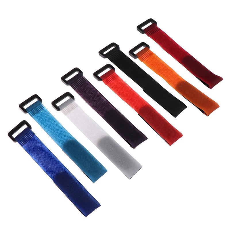 10X Reusable Fishing Rod Tie Holder Strap Fastener Ties Fishing Tools Supply