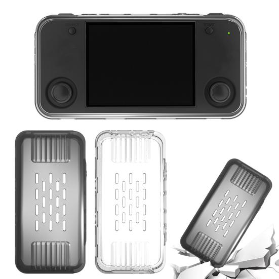 Game Console Case Lightweight Clear TPU for ANBERNIC RG35XX H Handheld Video Game Machine