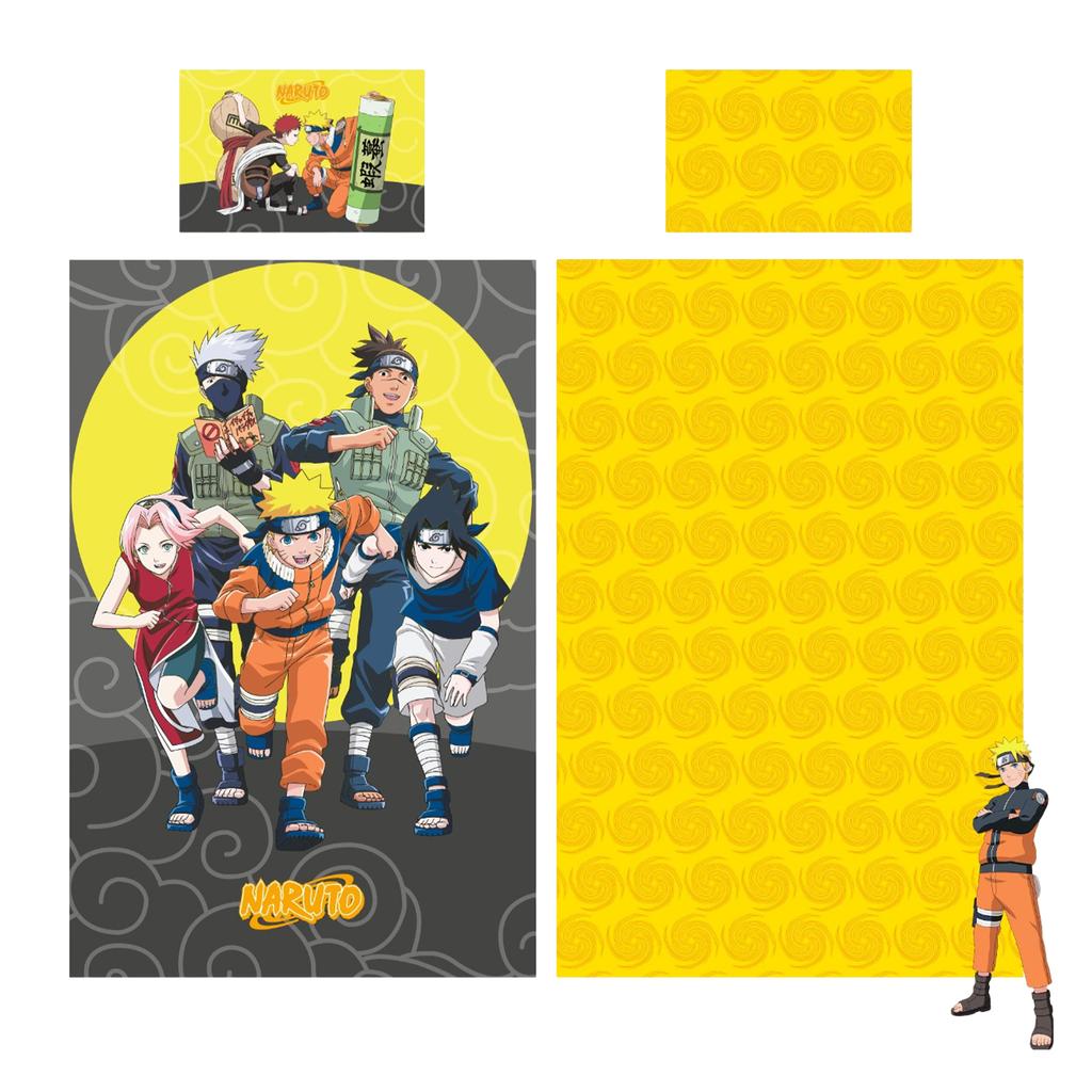 Naruto Team 7 Reversible Duvet Set