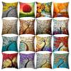 European Style Home Furnishing Linen Short Plush Cushion Pillow Case