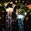 Organza Ribbon Butterfly Lanterns Material Package Hanging Festival Light  Crafting Party