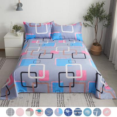 Простыня наволочка, комплект из трех предметов, защитный чехол с принтом