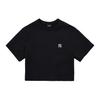 New MLB New York Yankees Crop Tops Women's Black 3FTS10023-50BKS