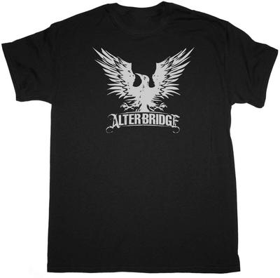 Винтажная черная хлопковая футболка Alter Bridge с коротким рукавом, унисекс, все размеры