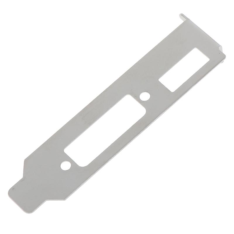 2 шт./комплект Низкопрофильный адаптер-планка HDMI-совместимый DVI-порт Для видеокарты половинной высоты Комплект