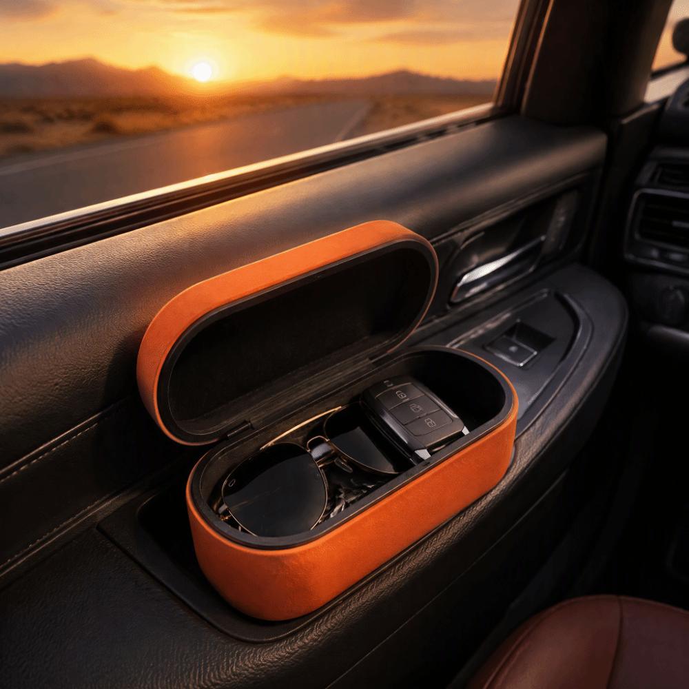 Organizer Car Armrest Storage Container Adjustable Length Car Elbow Rest Box Car Interior