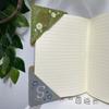 Flower Letter Embroidery Stitched Felt Corner Bookmark Felt Book Marker Clip  Gift