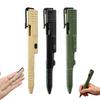 Шариковая ручка Тактическая ручка с механизмом слайдера, напечатанная на 3D-принтере, Легкий прочный корпус из PLA, Гладкие гелевые чернила, Сменный пишущий инструмент