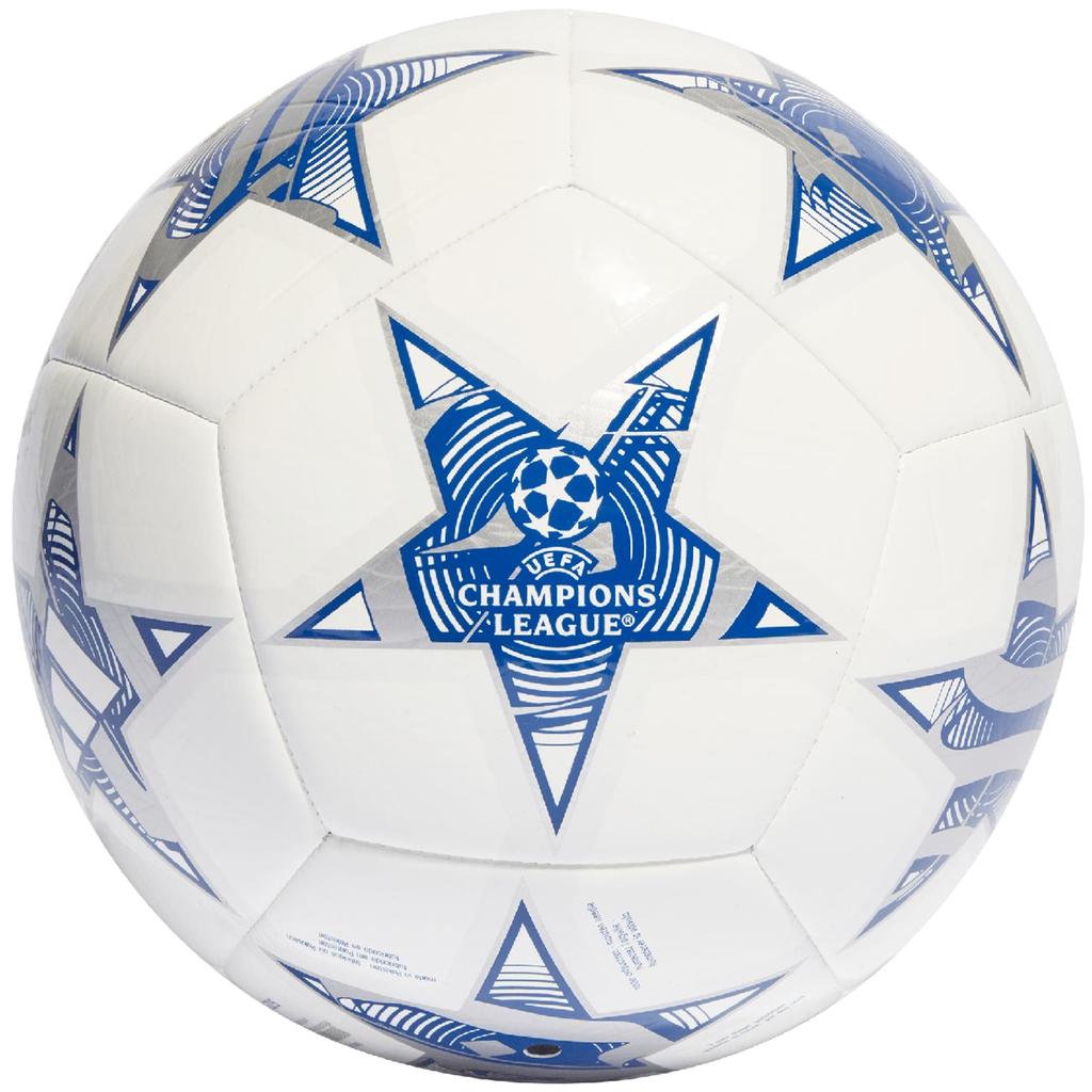 Мяч adidas UEFA Champions League Club, унисекс, белый Футбольный