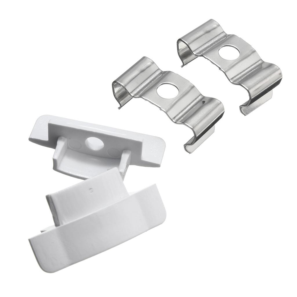 30 СМ светодиодные барные светильники, алюминиевый держатель канала, молочная крышка, аксессуары для освещения, в форме U/V/YW для светодиодных лент