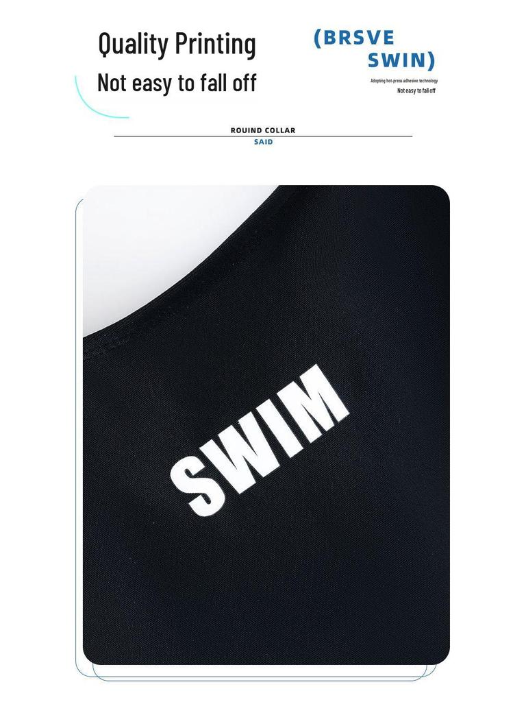 Профессиональный слитный плавательный жилет для мальчиков для детей среднего и старшего возраста