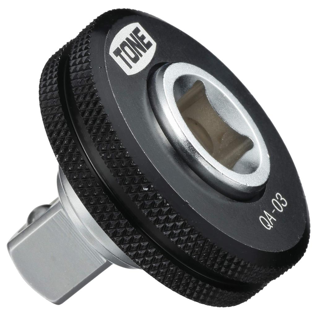 TONE Quick Adapter Drive Black QA-03 9.5mm (3/8")