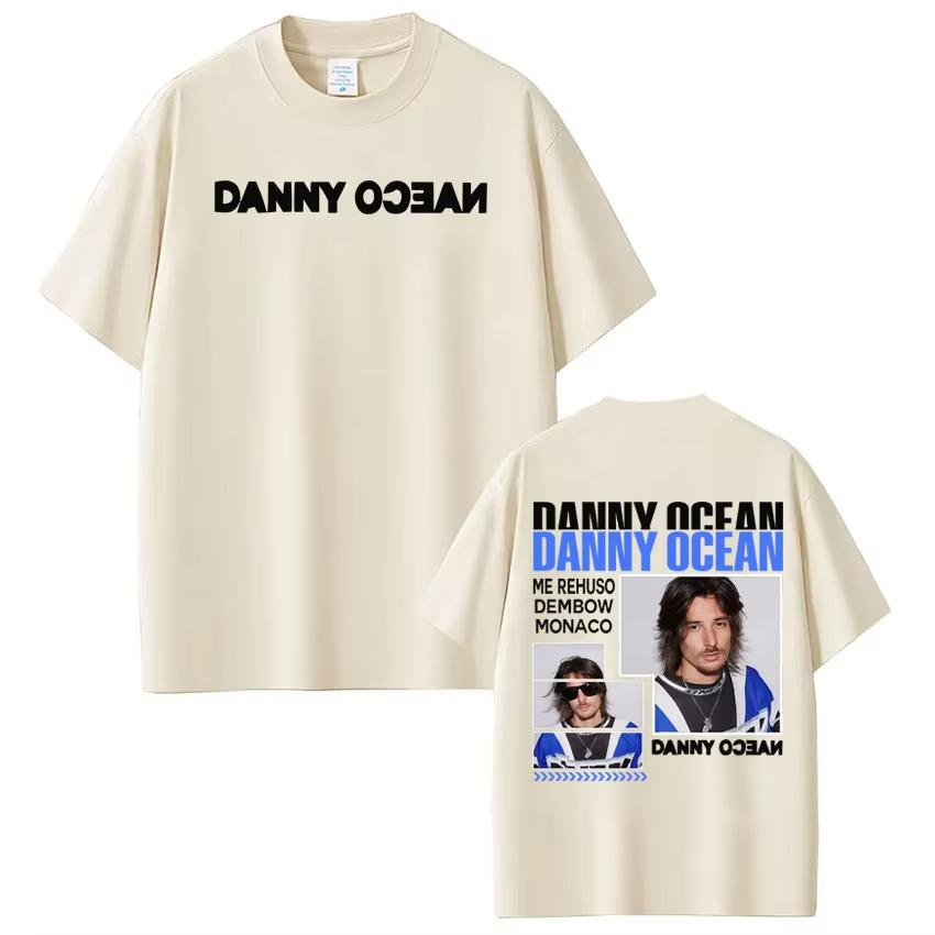 Rapper Danny Ocean Album 2026 Tour Graphic Tshirt Men Women Hiphop Tshirt Summer pure Cotton Gothic Punk Casual Streetwear