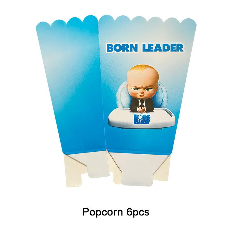 Bossed Baby Theme Birthday Party Decoration Newborn 1St Tableware Set Plate Cup Balloons For Kids Baby Shower Party Faovrs Gifts