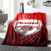 Arsenal Blanket Soft Warm Cozy Perfect for Seaside Sofa Office Chair Four Seasons Universal Stylish Decor Ideal Gift for Friends Family Couples Picnic