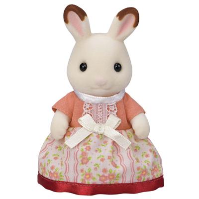 Кукла Sylvanian Families Кролик ST Mark Сертификация Для Возраста 3 и Старше Игрушка Кукольный Домик Sylvanian Families EPOCH [Шоколадная Мама] U-101