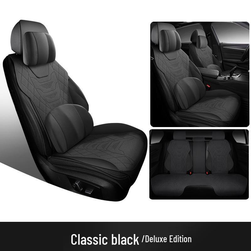 Чехлы на сиденья из замши для Geely Haoyue L Premium Luxury Пятиместный