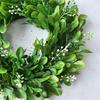 Garland Lightweight Easy To Install Creative Wreath Ornament Christmas Welcome Sign Decoration Holiday Decor