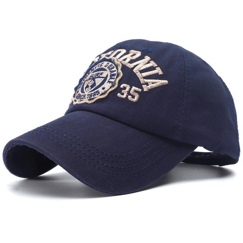Новая вышитая бейсболка Snapback из Калифорнии Gorra Beisbol Hombre Регулируемая Черная Кепка Папы Для Мужчин Женщин Gorras