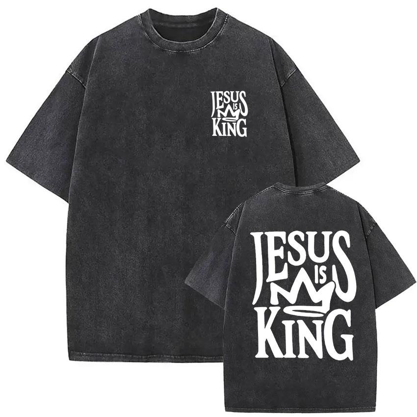 God Has A Plan Christian Bible Verse Vintage Washed T Shirts Mens Women Harajuku High Quality Oversized Tshirt Tops Fans Gift