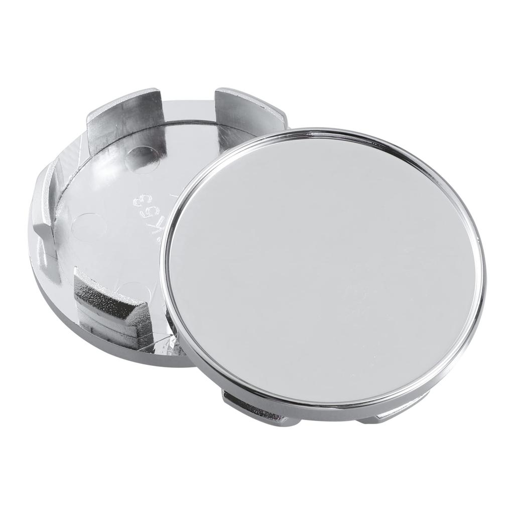 ACROPIX Крышка ступицы обода колеса 53 мм 6 зажимов серебристый тон 4 шт.