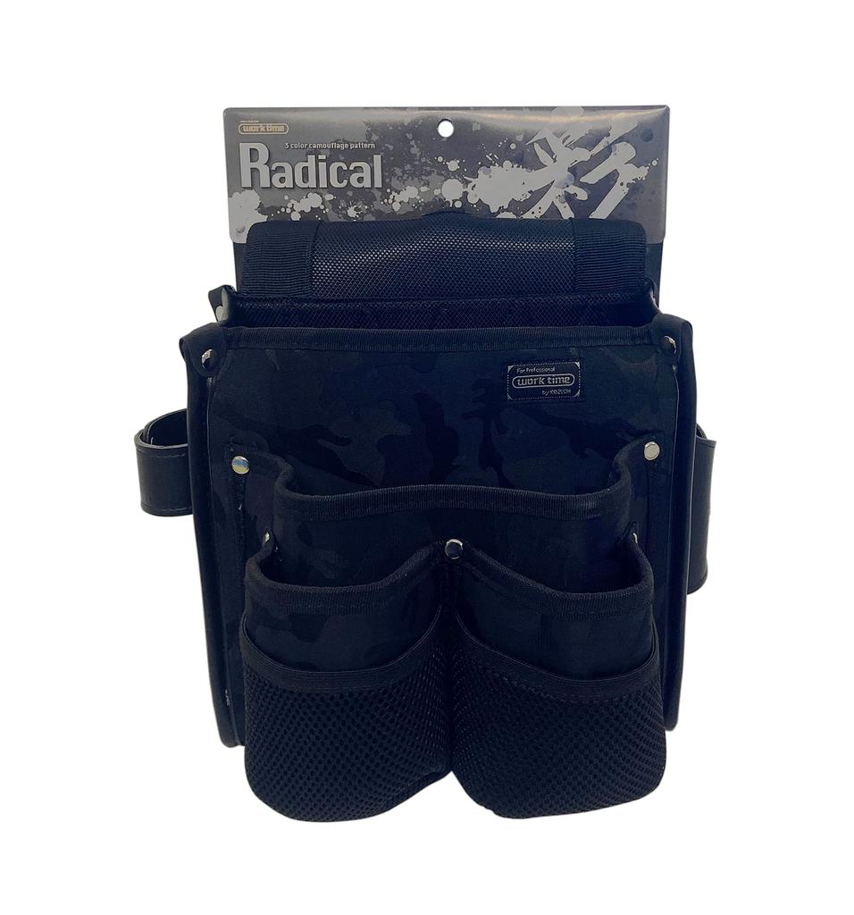 KOZUCHI Сумка-чехол временной рамы Камуфляж, Черная, KNR-01MBK