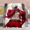 Jujutsu Kaisen Flannel Couch Blanket Soft Warm Throw Lightweight Plush Sofa Bed Decor -QJY