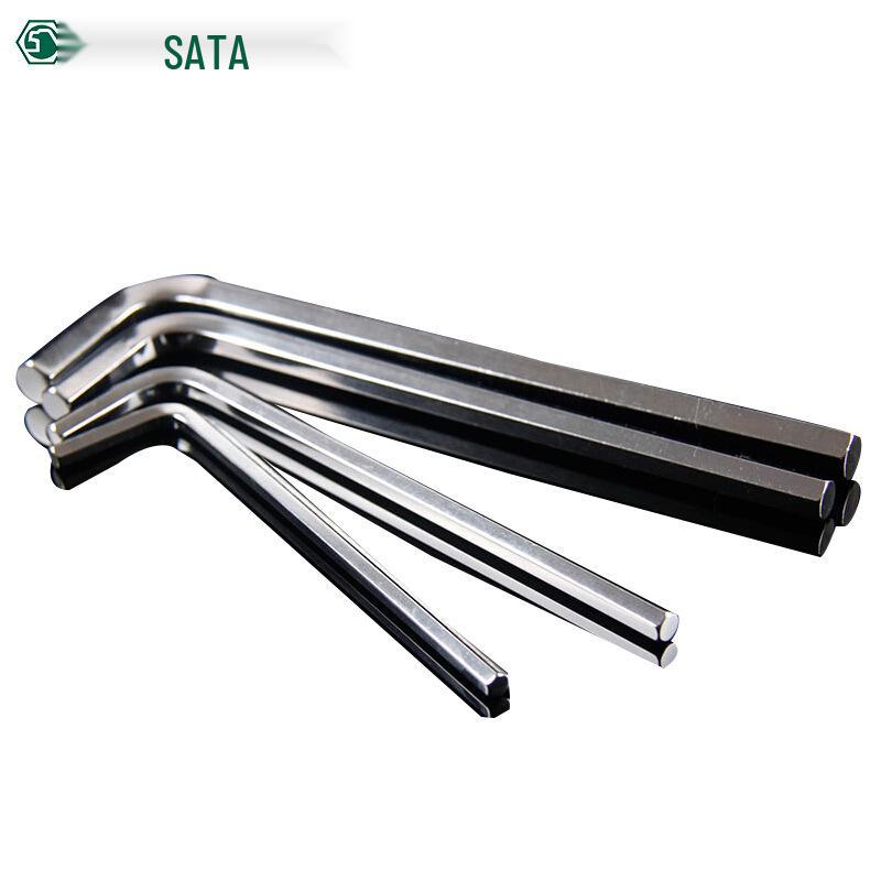Набор extra-длинных метрических шестигранных ключей SATA из хромованадиевой стали (81304A-316A)