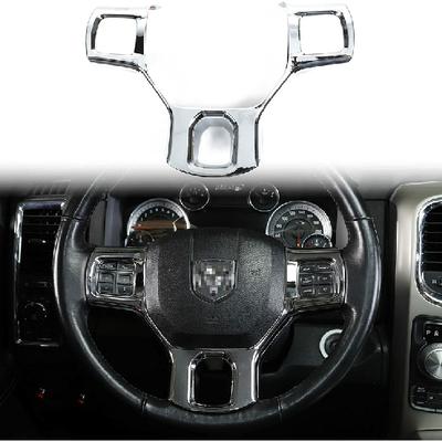 Хромированная накладка на панель рулевого колеса, декоративная рамка для Dodge Ram 1500 2010-2017