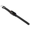 Для Xiaomi Smart Band 8 Чехол для часов из ПК со встроенным ремешком из ультраволокнистой кожи с функцией быстрого снятия