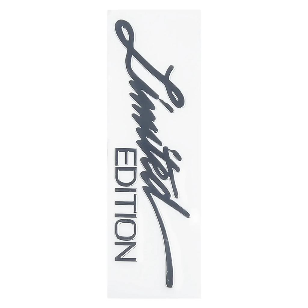 2x 3D металлические наклейки на боковые крылья автомобиля, эмблема на задний багажник, наклейка с логотипом ограниченной серии, наклейки для мотоцикла