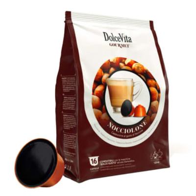 Dolce Vita Dolce Gusto совместимый лесной орех 16 капсул