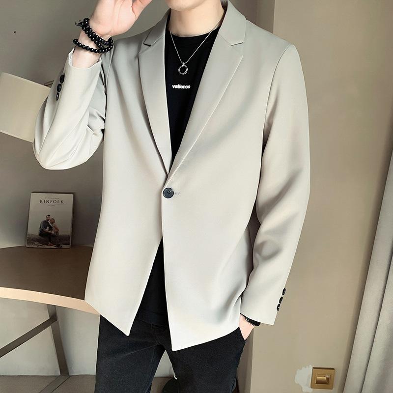 Мужской повседневный костюм большого размера, свадебное платье для жениха, тонкая мужская куртка, офисная повседневная куртка