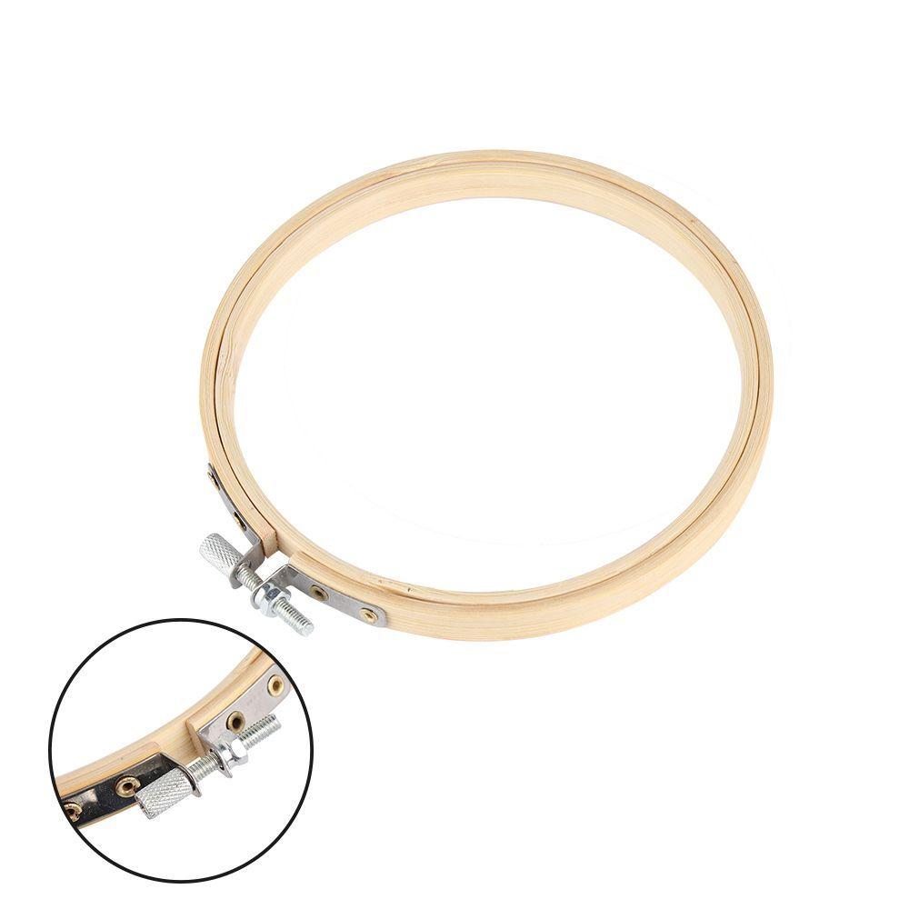 Модная ручная работа бамбуковая рамка для вышивки крестом пяльцы круглая петля швейные инструменты