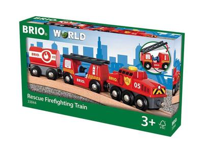 BRIO WORLD Спасательный грузовой поезд 33844