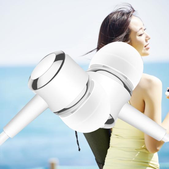 Потостойкие проводные наушники стерео с аудиоразъемом 3,5 мм и звуком высокой четкости