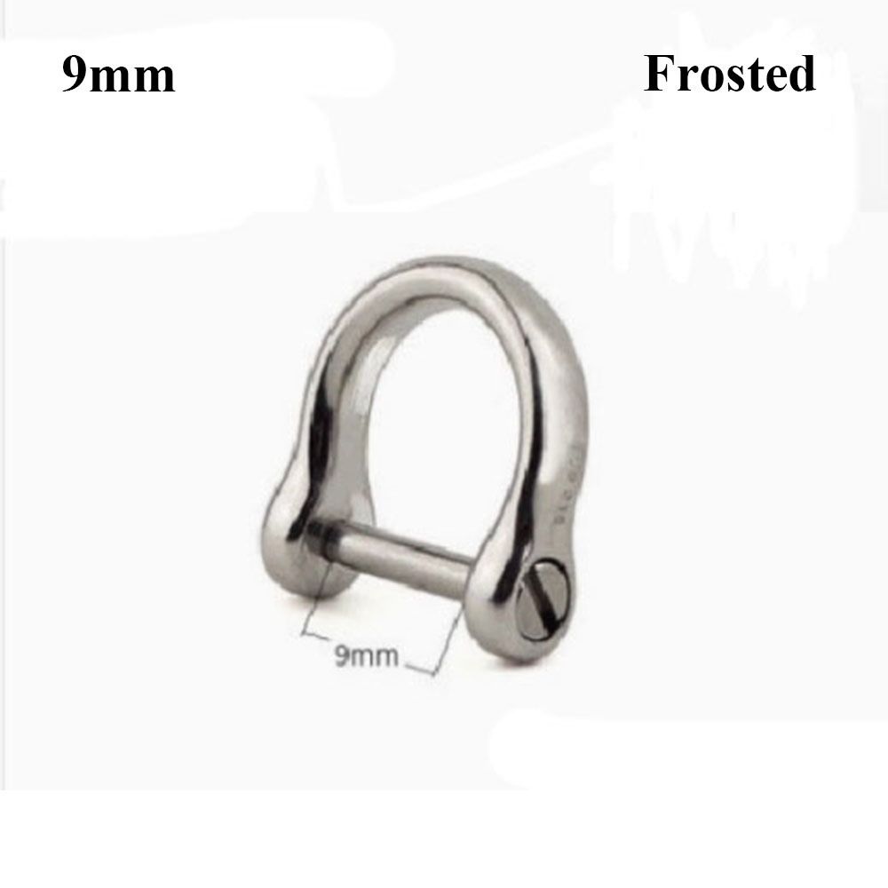 High Quality D Bow Staples Stainless Steel Keychain Hook 4 Styles Bracelet Buckle  Ourdoor Tool