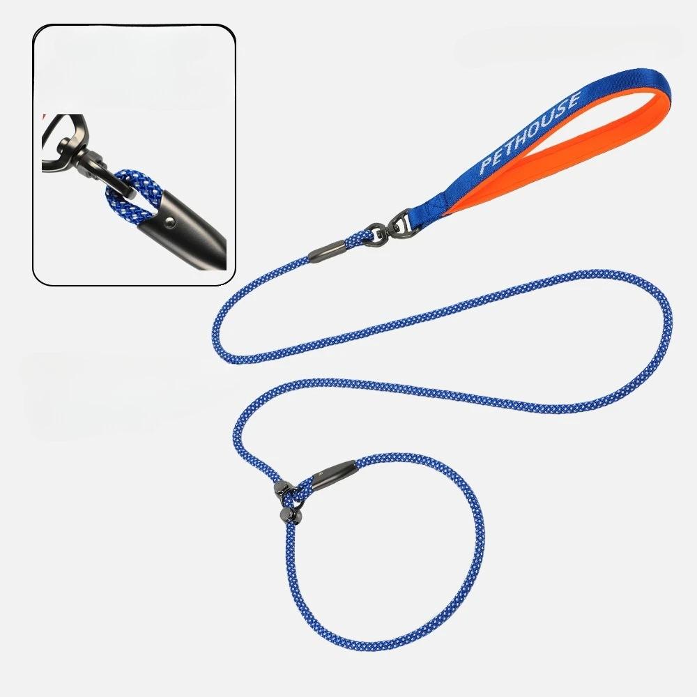 Anti Lock and Wear-resistant Training Explosion Proof P Traction Rope Dog Walking Leash Dog Accessories for Small Dogs