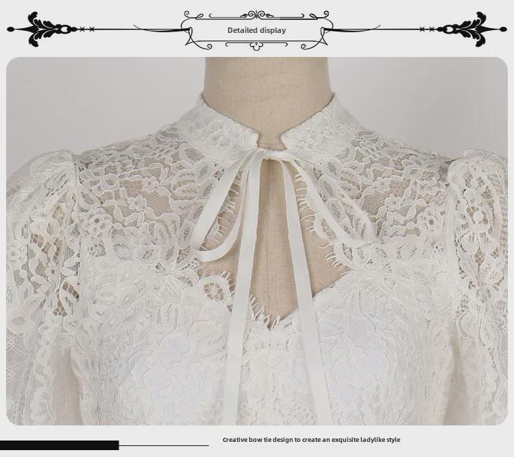 Платье-трансформер Celebrity Lace V-Neck Slim Dress - Женская юбка в корейском стиле, облегающая бедра