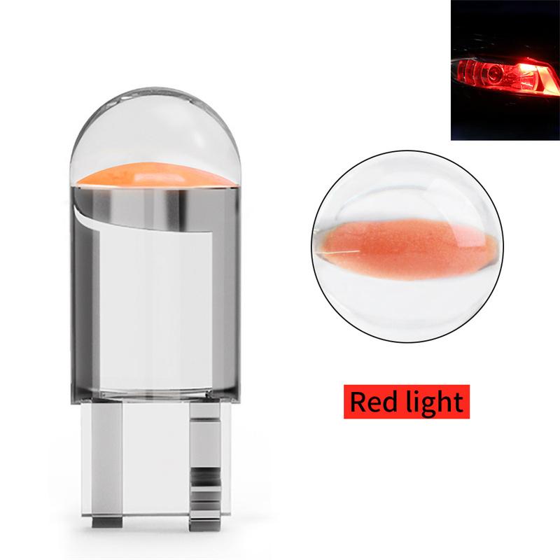 W5W Led T10 Car Light Cob Clear 6000K Auto Automobiles Motor License Plate Lamp Dome Light Reading Drl Bulb Style 12V