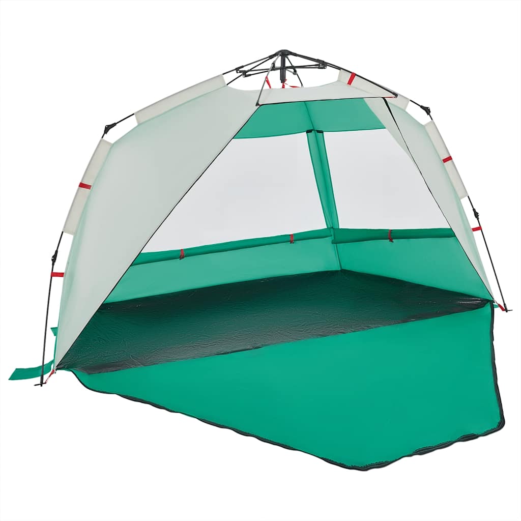 Beach Tent for 3 Persons Sea Green Quick Release Waterproof