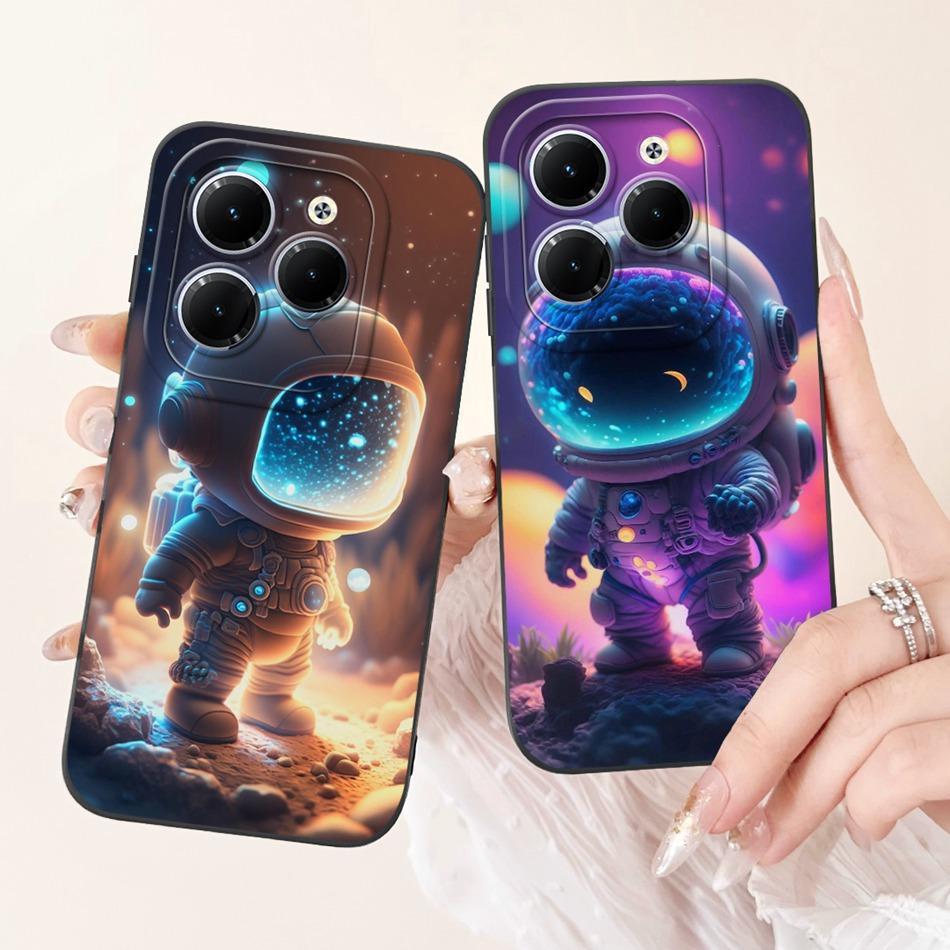 Чехол для Infinix Hot 40 Pro Hot 40 40i 40Pro Hot40 Hot40i Милый Мультяшный Панда Кролик Мягкий Силиконовый Ударопрочный Чехол для Телефона