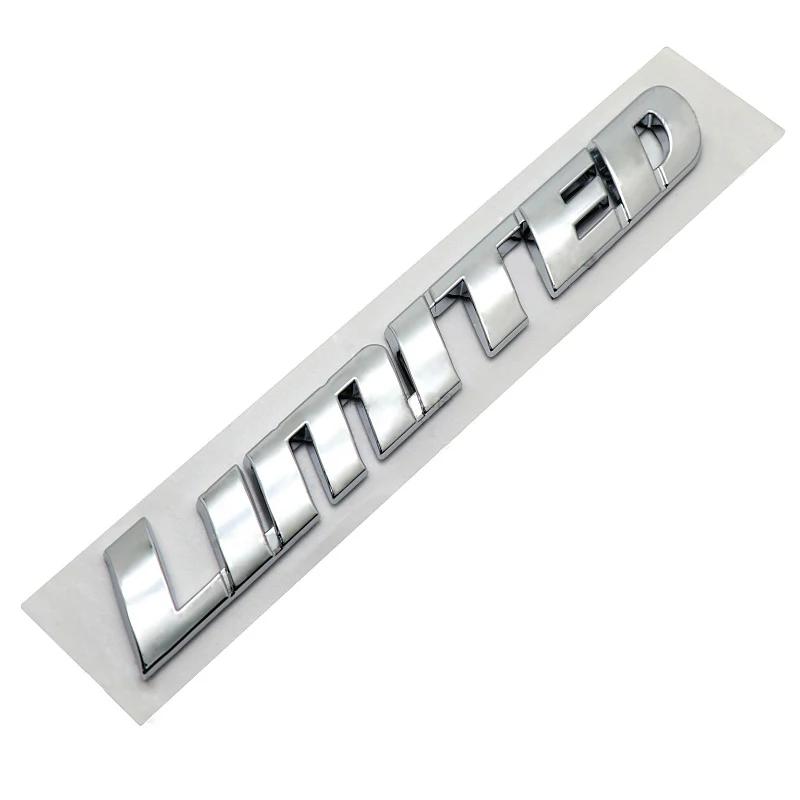 Car Trunk Emblem Sticker for Toyota LIMITED 4Runner Avalon Aygo CHR Auris Rav4 Avensis Camry Auto Decal Exterior Accessories