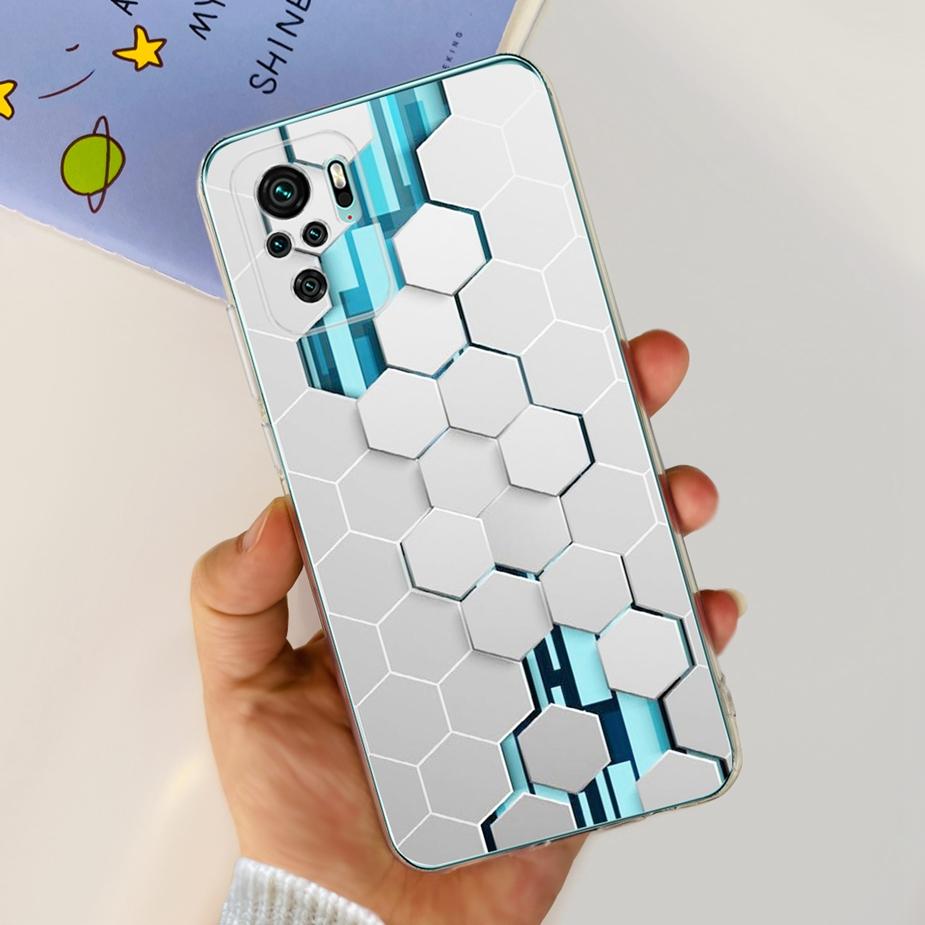 Чехол для Xiaomi Redmi Note 10 Note 10S Милый Мультяшный Расписной Чехол Мягкий Силиконовый Чехол Для Redmi Note 10 Pro Max Note10 10S Fundas