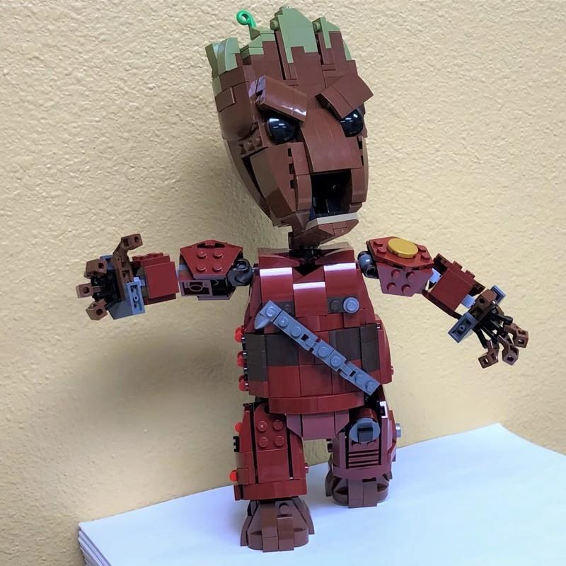 Building Block Compatible, Toy Set, Little Groot 12817 Guardians Of The Galaxy, Avengers Treant