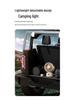 Portable USB Rechargeable Outdoor Fan: Compact and Versatile for Camping, Office, Desk, or Floor Use.