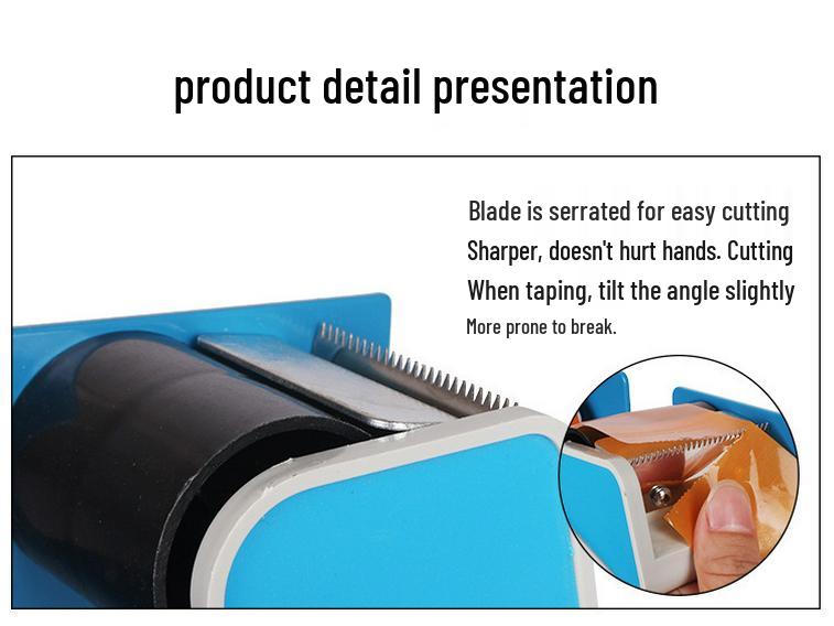 Большой настольный резак и диспенсер для скотча: 5 см Канцелярская и упаковочная машина