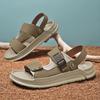 Fashion CYYTL Mens Sandals Outdoor Casual Shoes Beach Summer Walking Slides Slippers Comfort Luxury Designer Lightweight Leather Fashion